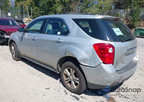 2012 Chevrolet Equinox Ls из США, поврежденный, VIN 2GNFLCEK7C6169609